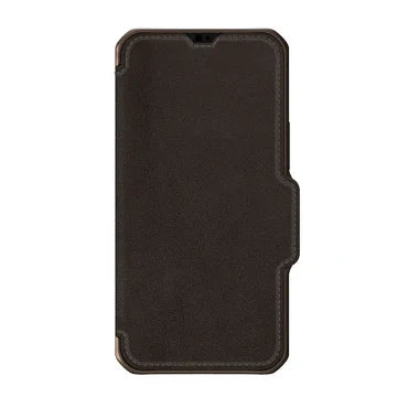 Itskins Hybrid Folio iPhone 13 Pro Cover - Brown With Real Leather - Tashqila Itskins Hybrid Folio iPhone 13 Pro Cover - Brown With Real Leather - Tashqila